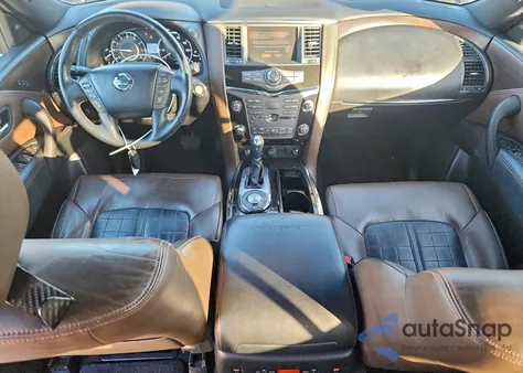 2018 Nissan Armada Platinum z USA, uszkodzony, nr VIN JN8AY2NF6J9332421